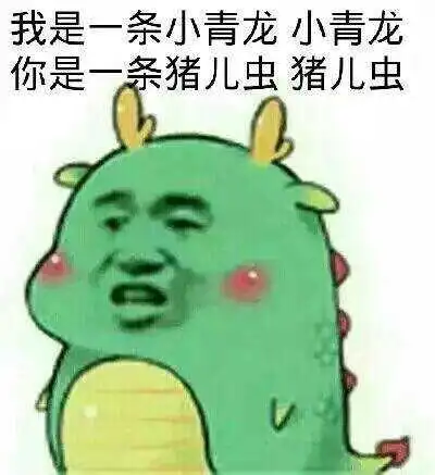 我是一条小青龙小青龙你是一条猪儿虫猪儿虫合