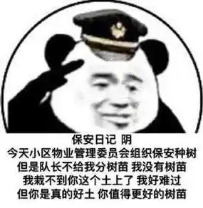 抖音保安在哪里表情包