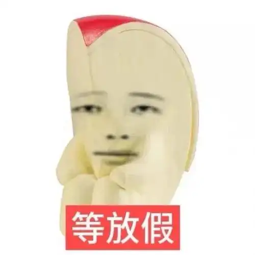 等放假表情包