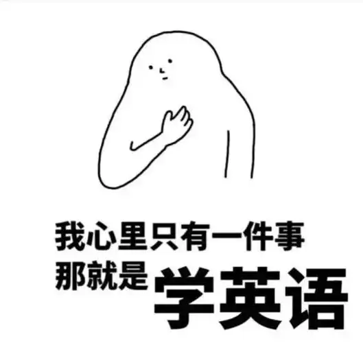 你今天学英语了吗