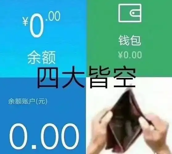 我没钱了表情包