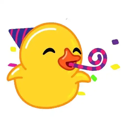 电报(telegram)表情精选小黄鸭(duck)