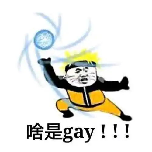 鸣人举着螺旋丸:啥是gay!