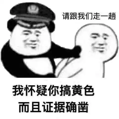 我怀疑你在偷我的表情包,请跟我走一趟