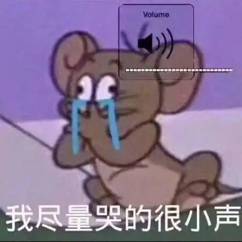 哭泣被捂嘴的表情包